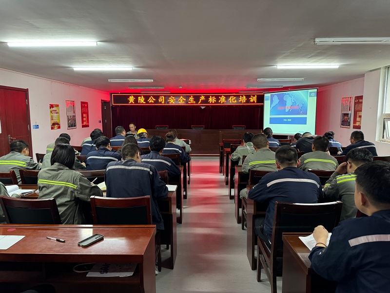 黃陵公司組織開展安全生產(chǎn)標準化專題培訓(xùn)